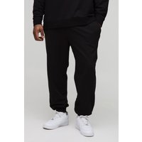 Plus Basic Jogginghose - Schwarz - 4XL, Schwarz von boohooman