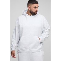 Plus Basic Oversize Hoodie - Grau - 2XL, Grau von boohooman