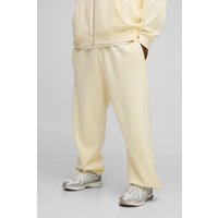 Plus Basic Oversize Jogginghose - Gelb - 4XL, Gelb von boohooman