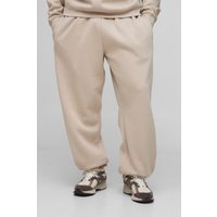 Plus Basic Oversize Jogginghose - Grau - 4XL, Grau von boohooman