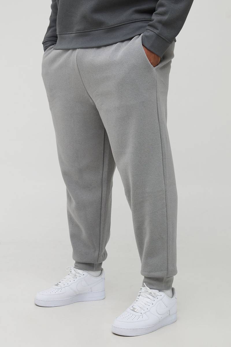 Plus Basic Jogginghose - Grau - 4XL, Grau von boohooman