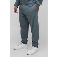 Plus Basic Jogginghose - Grau - 4XL, Grau von boohooman