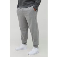 Plus Basic Jogginghose - Grau - 5XL, Grau von boohooman