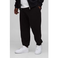 Plus Basic Jogginghose - Schwarz - 3XL, Schwarz von boohooman