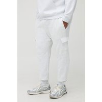 Plus Basic Skinny Cargo-Jogginghose - Grau - 4XL, Grau von boohooman