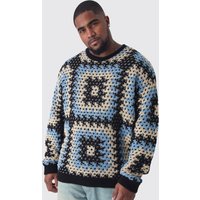 Plus Oversize Sweatshirt von boohooman