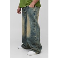 Plus extrem lockere Jeans von boohooman