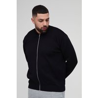 Plus smarte Strick-Bomberjacke Plus smarte Strick-Bomberjacke von boohooman