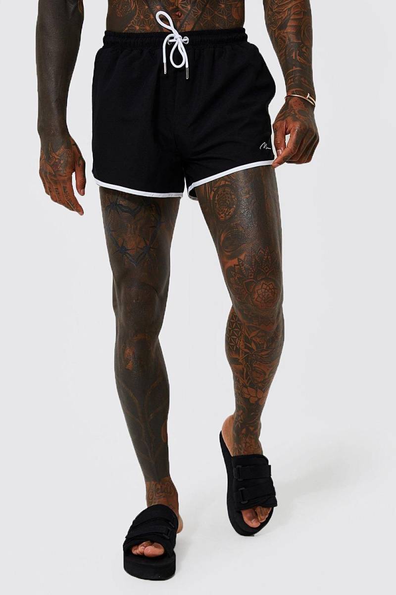 Recycelte Man Signature Badehose von boohooman