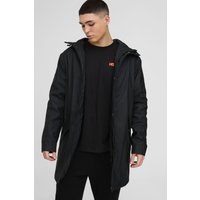 Regenmantel - Schwarz - XL, Schwarz von boohooman