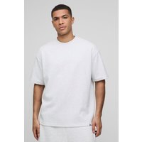 Man T-Shirt - Grau - XL, Grau von boohooman