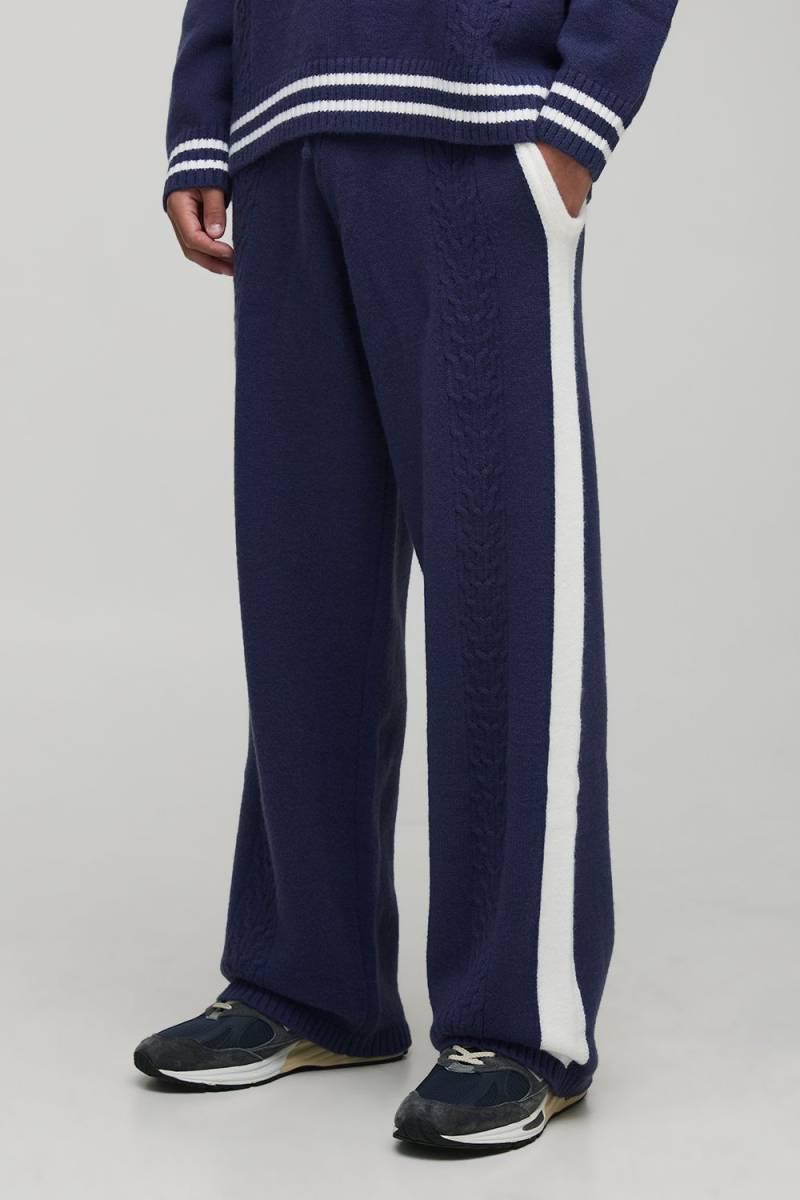 Lockere Jogginghose - Blau - XS, Blau Lockere Jogginghose - Blau - XS, Blau von boohooman