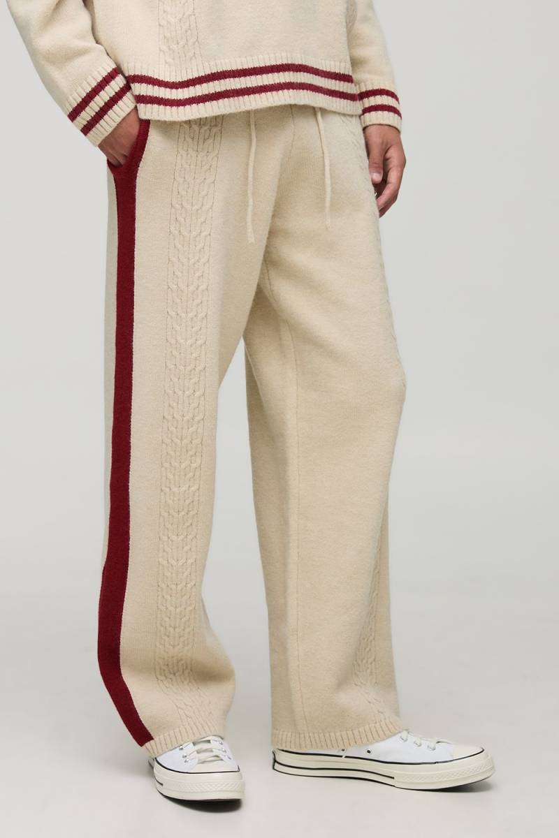 Lockere Jogginghose - Taupe - XS, Taupe Lockere Jogginghose - Taupe - XS, Taupe von boohooman