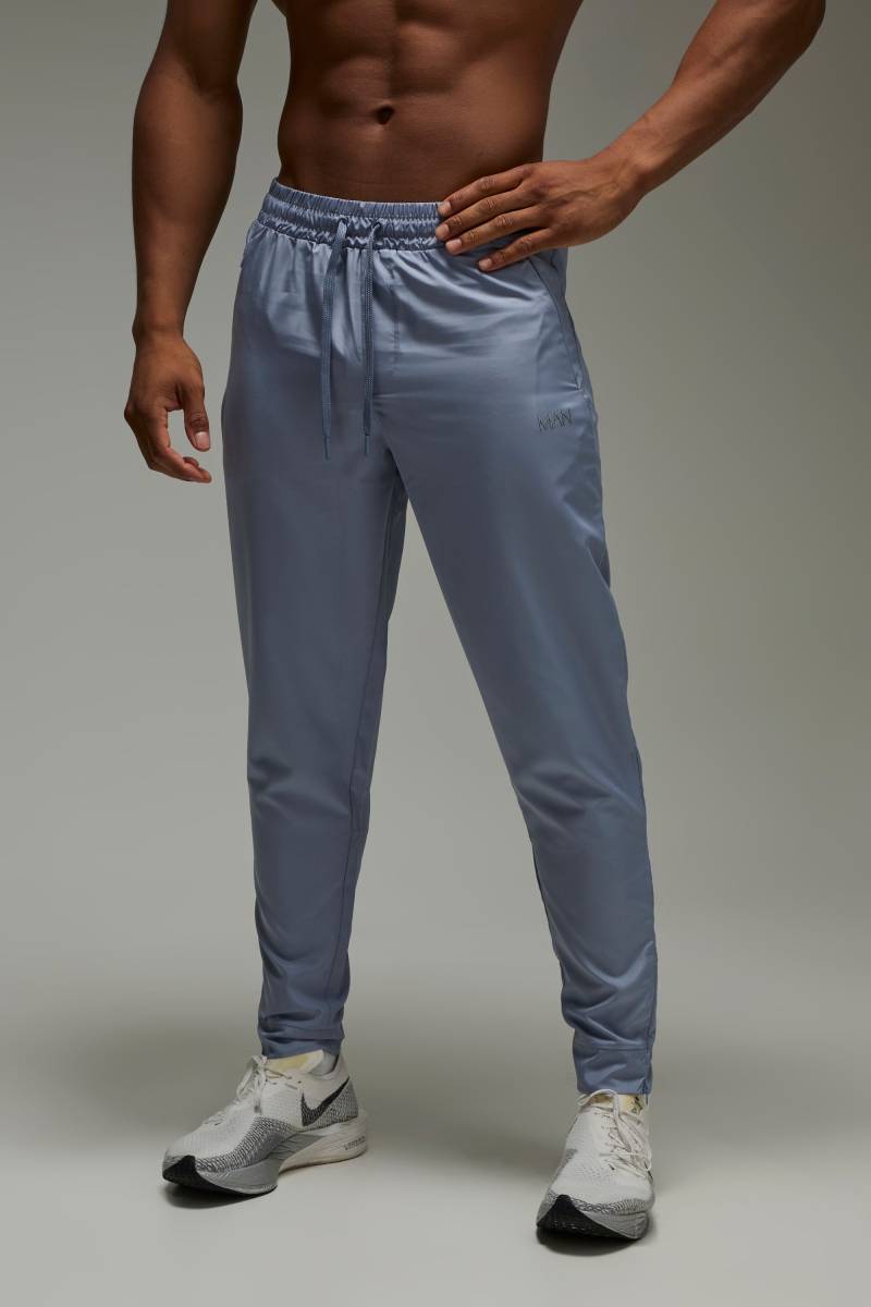 Schmale Man Active Jogginghose - Blau - XS, Blau Schmale Man Active Jogginghose - Blau - XS, Blau von boohooman