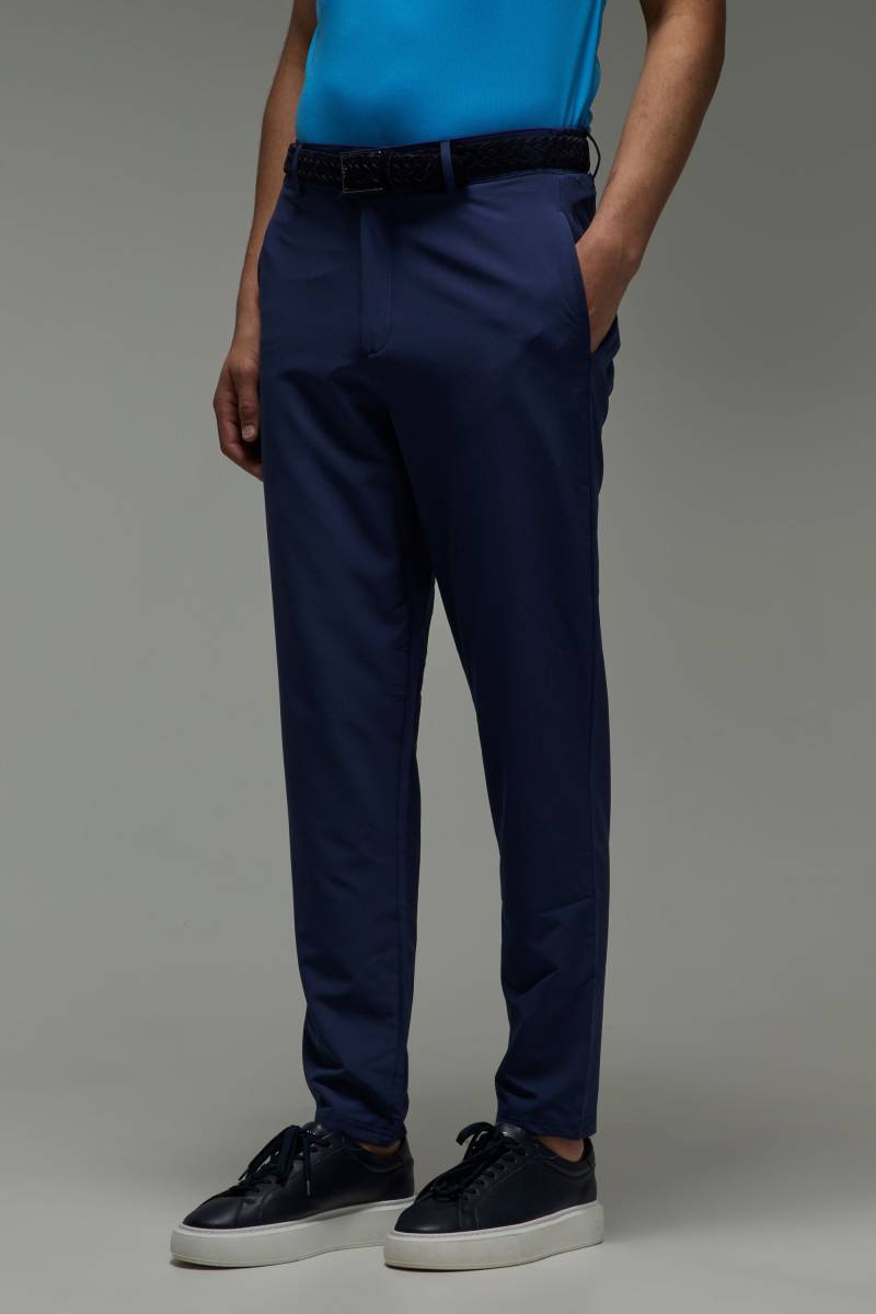 Schmale Man Active Stretch Golf-Hose - Blau - L, Blau von boohooman