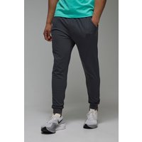 Schmale Man Active Stretch-Jogginghose - Grau - XS, Grau von boohooman