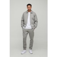 Scuba Trainingsanzug mit Harrington-Jacke von boohooman