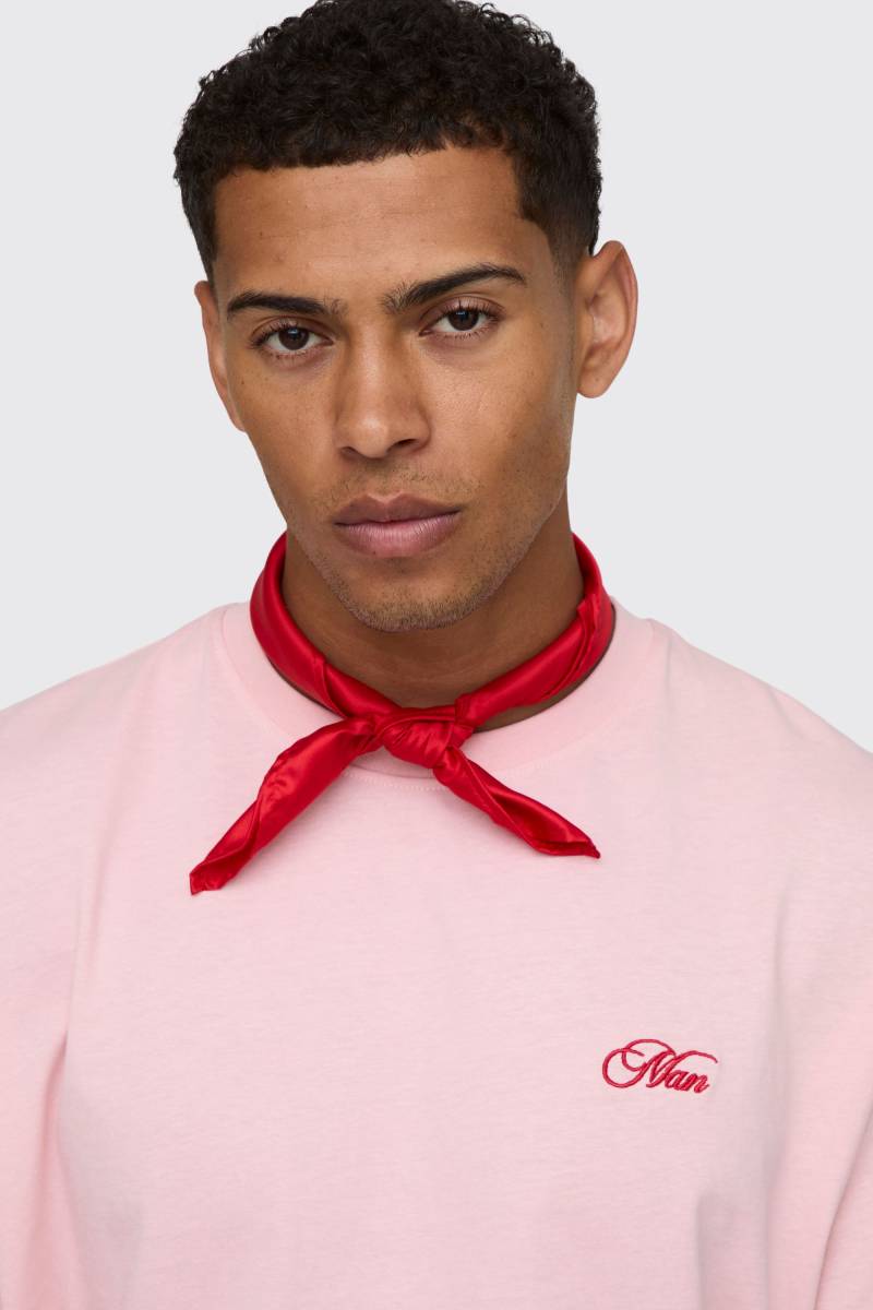 Baumwoll-Tuch - Rot - ONE SIZE, Rot Baumwoll-Tuch - Rot - ONE SIZE, Rot von boohooman