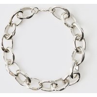 Silbernes Armband von boohooman