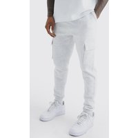 Skinny Cargo-Jogginghose - Grau - XS, Grau Skinny Cargo-Jogginghose - Grau - XS, Grau von boohooman