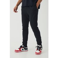 Skinny Pique Jogginghose - Schwarz - XS, Schwarz Skinny Pique Jogginghose - Schwarz - XS, Schwarz von boohooman