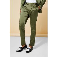 Skinny Satin-Anzughose von boohooman