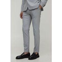 Skinny Anzughose - Grau - 28, Grau von boohooman