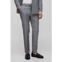 Slim-Fit Anzughose - Grau - L, Grau von boohooman