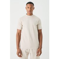 Slim-Fit Man T-Shirt - Grau - XS, Grau Slim-Fit Man T-Shirt - Grau - XS, Grau von boohooman