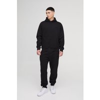 Slim-Fit Man Trainingsanzug mit Kapuze - Schwarz - XS, Schwarz Slim-Fit Man Trainingsanzug mit Kapuze - Schwarz - XS, Schwarz von boohooman