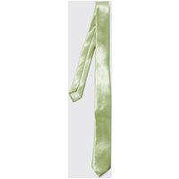 Slim-Fit Satin Krawatte - Grün - ONE SIZE, Grün von boohooman