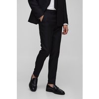 Slim-Fit Anzughose - Schwarz - M, Schwarz von boohooman
