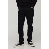 Slim Jeans - Schwarz - 34R, Schwarz von boohooman