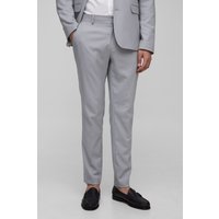 Slim-Anzughose - Grau - 34, Grau von boohooman