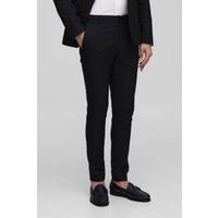 Slim-Anzughose - Schwarz - 34, Schwarz von boohooman