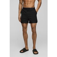 Smarte Badehose mit Kontrast-Einsatz von boohooman