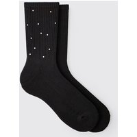 Strass-Socken von boohooman