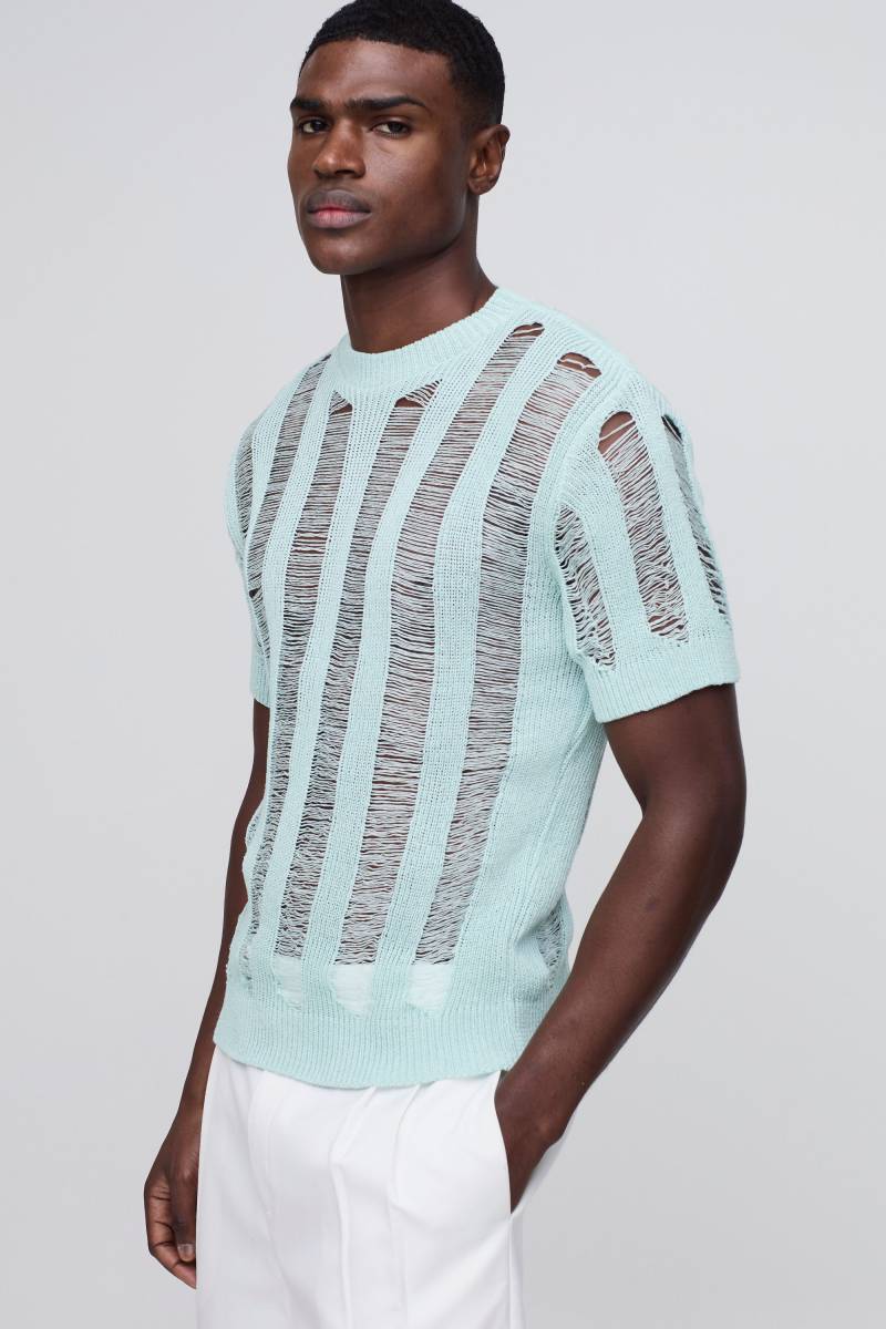 Strickpullover - Blau - XS, Blau Strickpullover - Blau - XS, Blau von boohooman