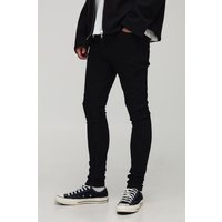 Super Skinny Jeans - Schwarz - 30R, Schwarz von boohooman