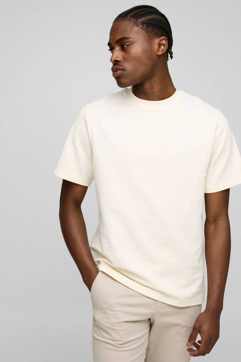 T-Shirt - Ecru - XS, Ecru von boohooman