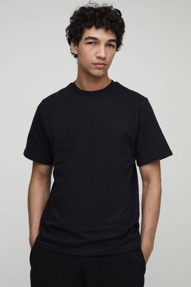 T-Shirt - Schwarz - XS, Schwarz von boohooman