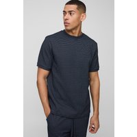 T-Shirt-Set in Kontrast-Optik - Blau - XS, Blau T-Shirt-Set in Kontrast-Optik - Blau - XS, Blau von boohooman