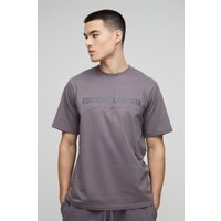 T-Shirt mit Edition Limited Edition Print von boohooman