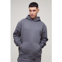 Tall 330GBM Basic Oversize Hoodie - Grau - S, Grau von boohooman