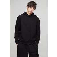 Tall Basic Hoodie - Schwarz - L, Schwarz von boohooman