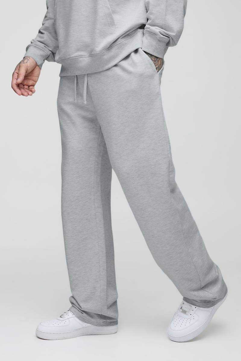 Tall Basic Jogginghose mit geradem Bein - Grau - S, Grau von boohooman