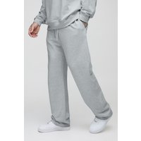 Tall Basic Jogginghose mit geradem Bein - Grau - XL, Grau von boohooman