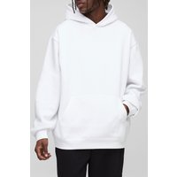 Tall Basic Oversize Hoodie - Weiß - 2XL, Weiß von boohooman