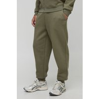 Tall Basic Jogginghose - Khaki - L, Khaki von boohooman
