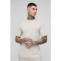 Tall Basic Rundhals T-Shirt - Grau - M, Grau Tall Basic Rundhals T-Shirt - Grau - M, Grau von boohooman